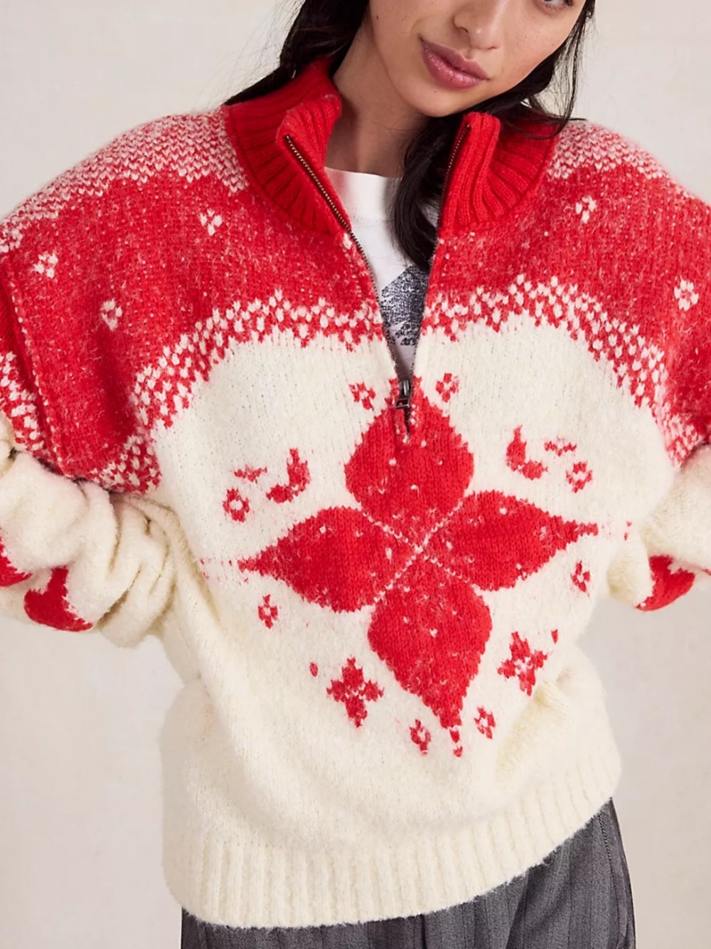 Free people Mythical Knit Sweater Sz XS